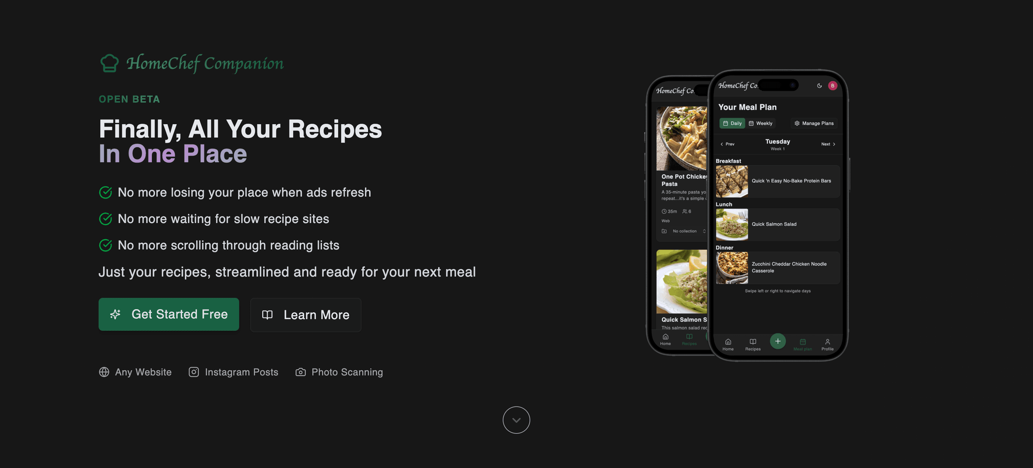 HomeChef Companion